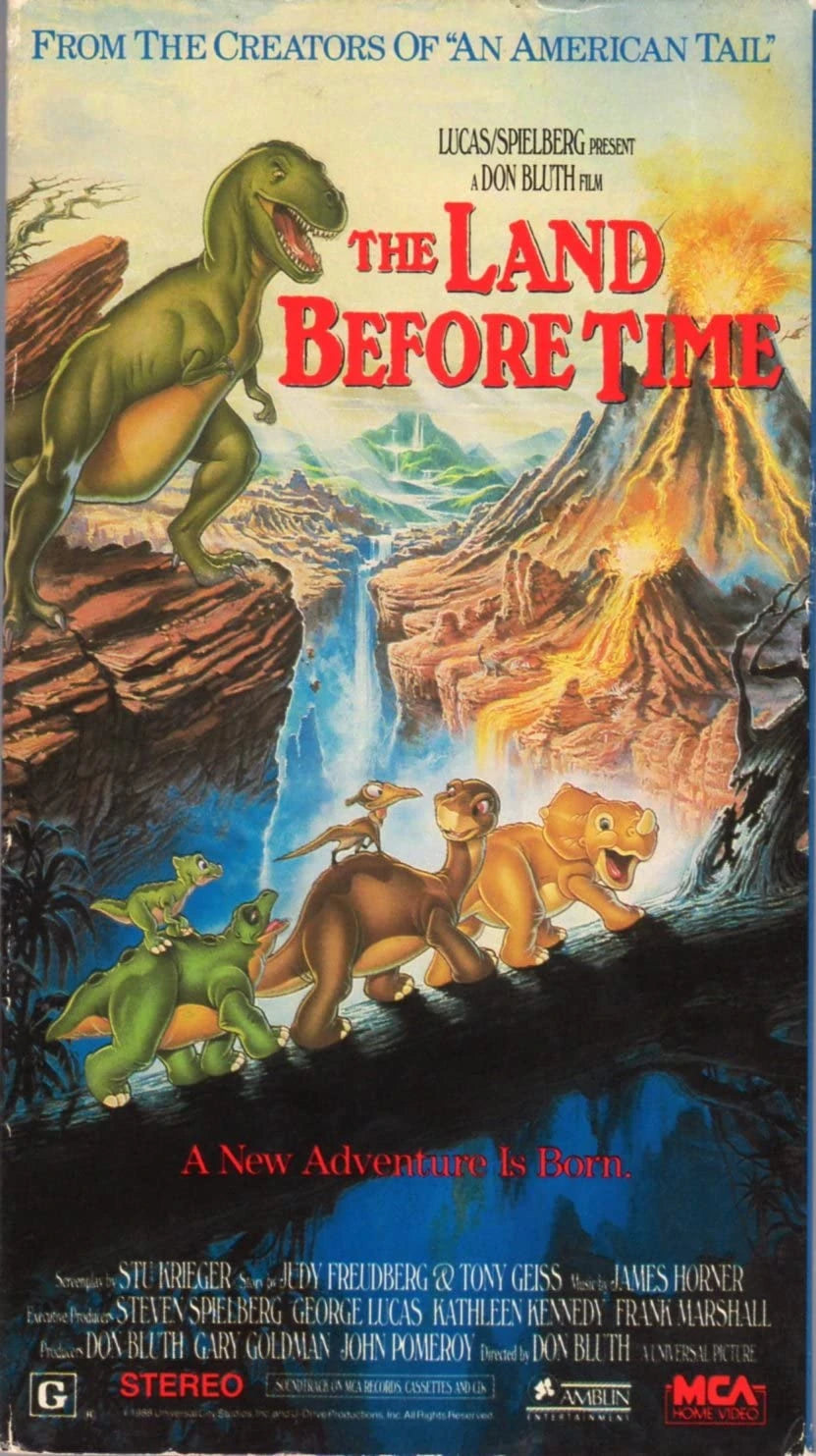 The Land Before Time VHS