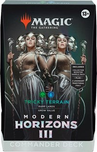 Modern Horizons III Tricky Terrain Commander Deck