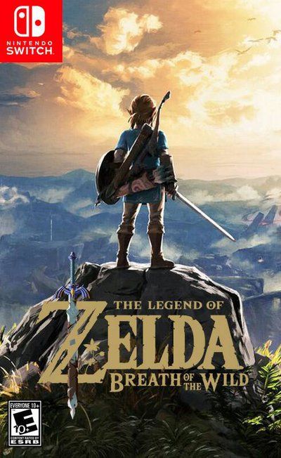 Legend of Zelda Breath of the Wild Switch