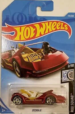 Hot Wheels Rod Squad Red Deora 3 2/10