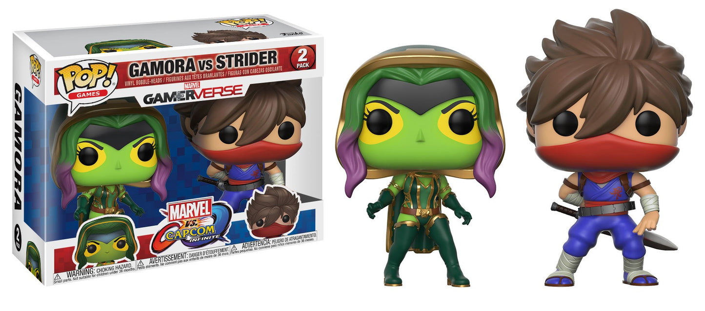 Marvel Vs. Capcom Infinite Gamora Vs Strider 2 Pack