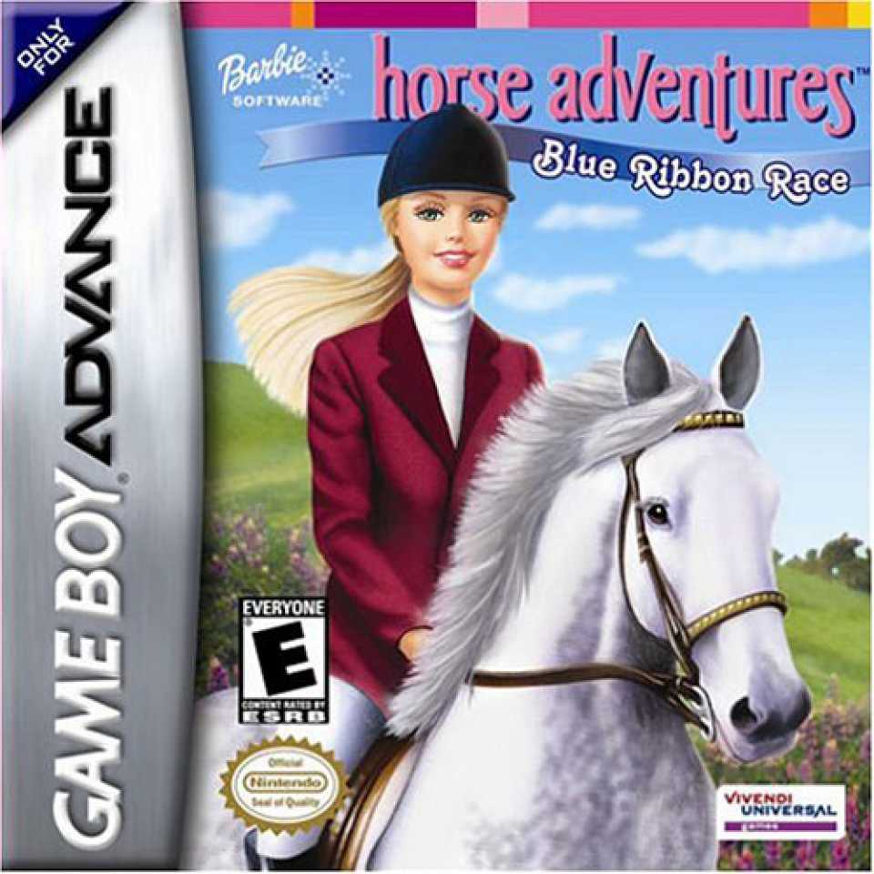 Barbie Horse Adventures Blue Ribbon Race GBA