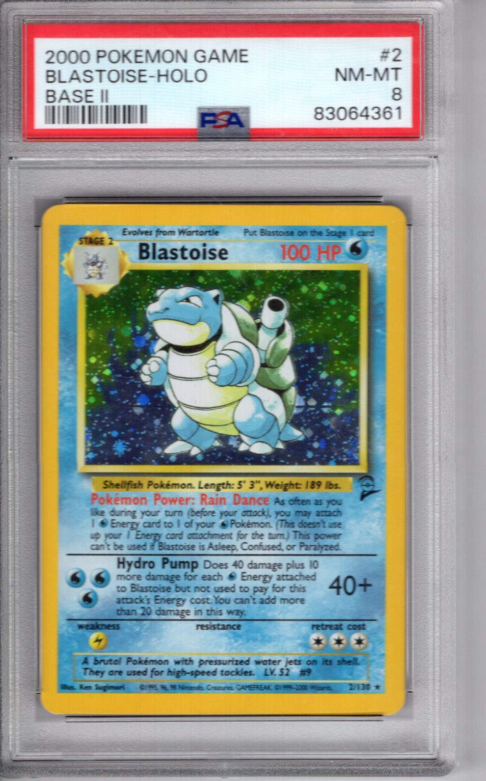 Blastoise 2/130 Base Set deals 2