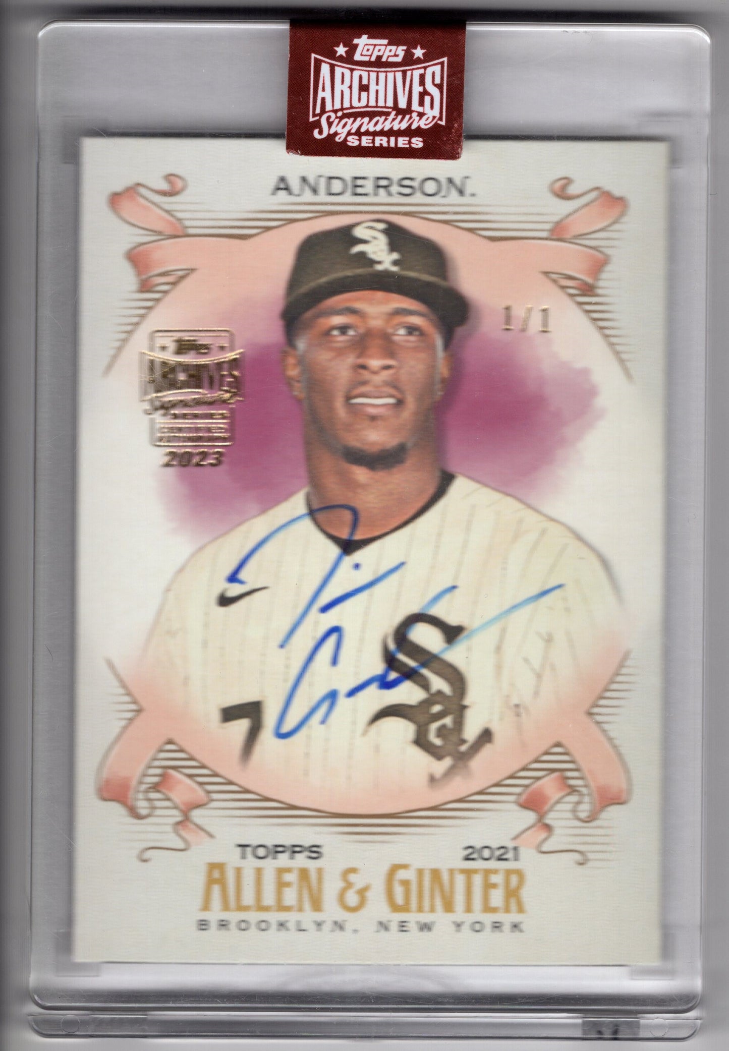 2021 Topps Allen and Ginter Tim Anderson 1 of 1
