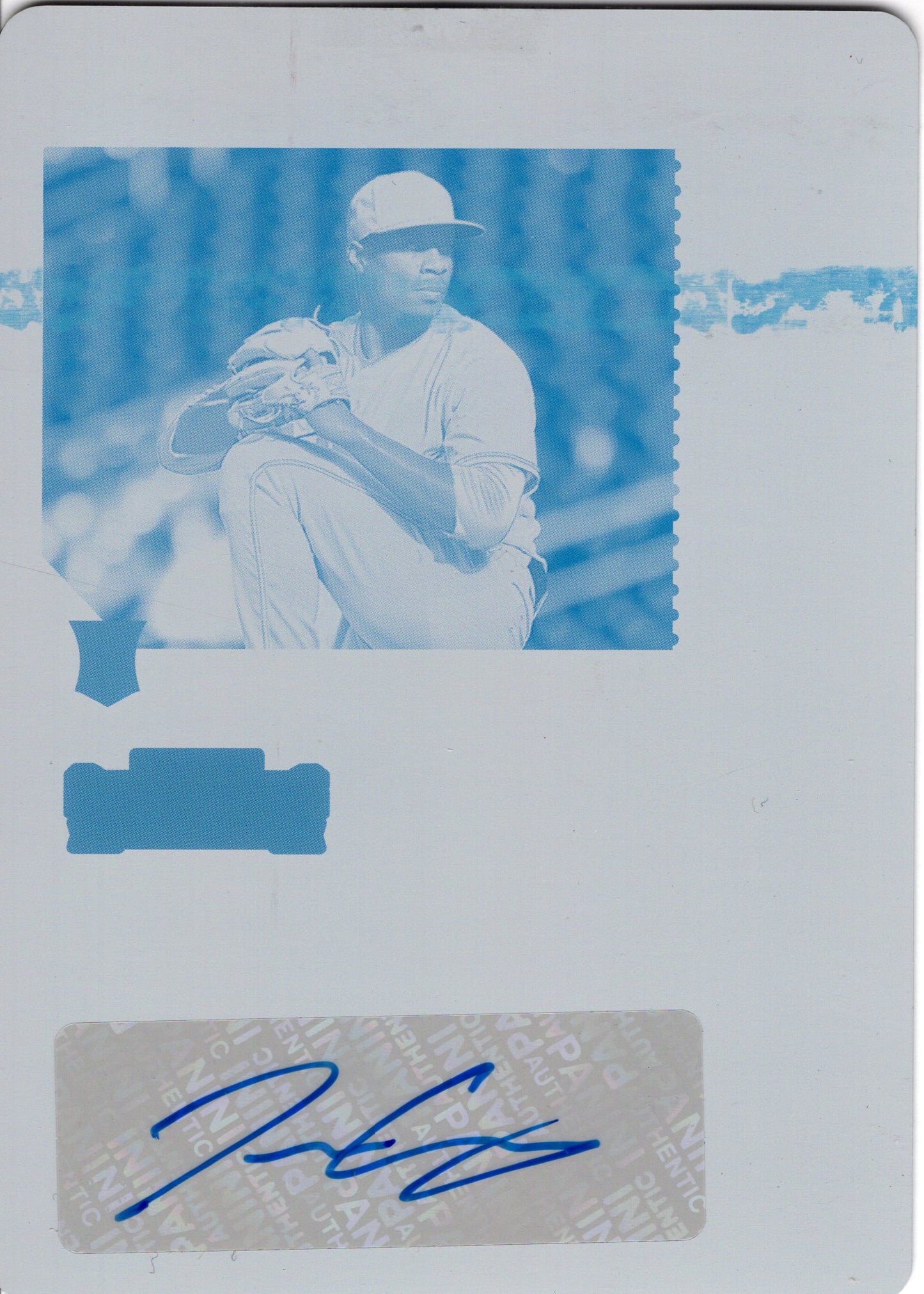 2022 Contenders Josiah Gray Print Plate 1 of 1