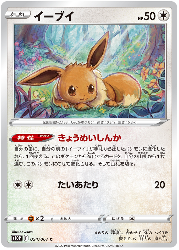 Eevee #54 Japanese Space Juggler