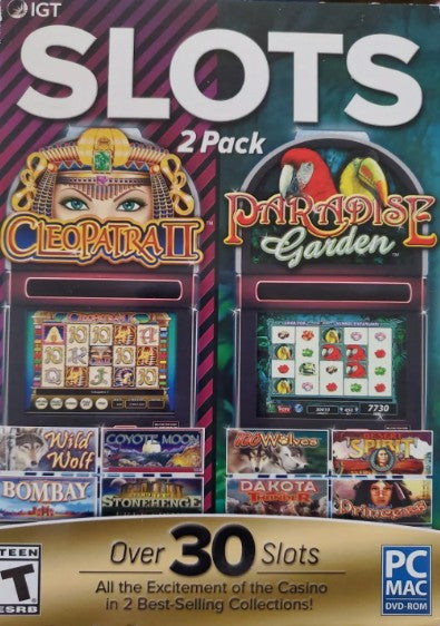 Slots Cleopatra & Paradise Garden 2 Pack PC