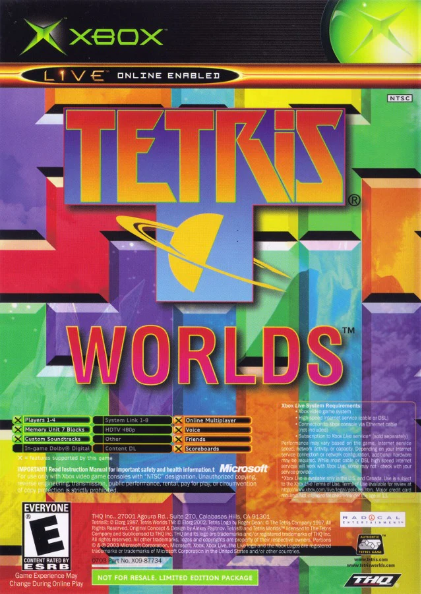 Star Wars The Clone Wars + Tetris Worlds Xbox