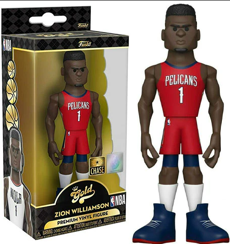 Funko Gold Premium Vinyl Figure Zion Williamson Chase