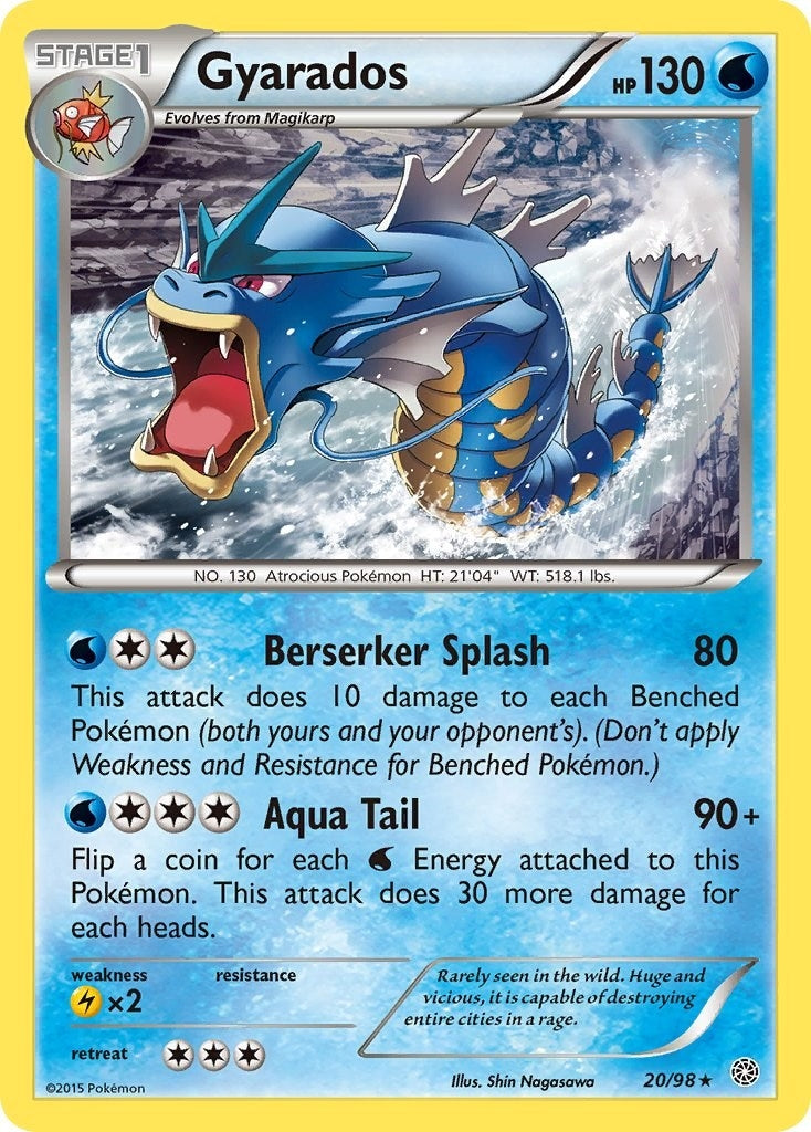 Image for Gyarados (20) (20/98) (AOR) - Pokemon