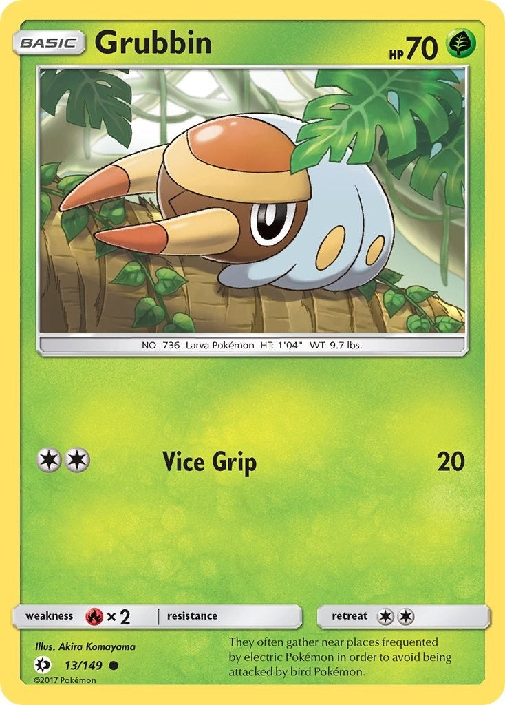 Image for Grubbin (13/149) (SM01) - Pokemon