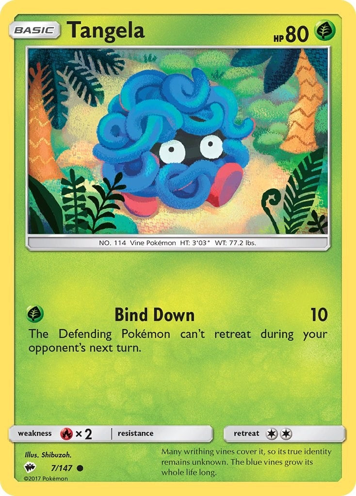Image for Tangela (7/147) (SM03) - Pokemon