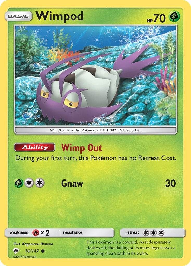Image for Wimpod (16/147) (SM03) - Pokemon