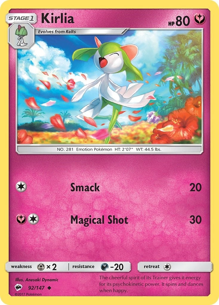 Image for Kirlia (92/147) (SM03) - Pokemon