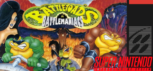 Battletoads Battlemaniacs SNES