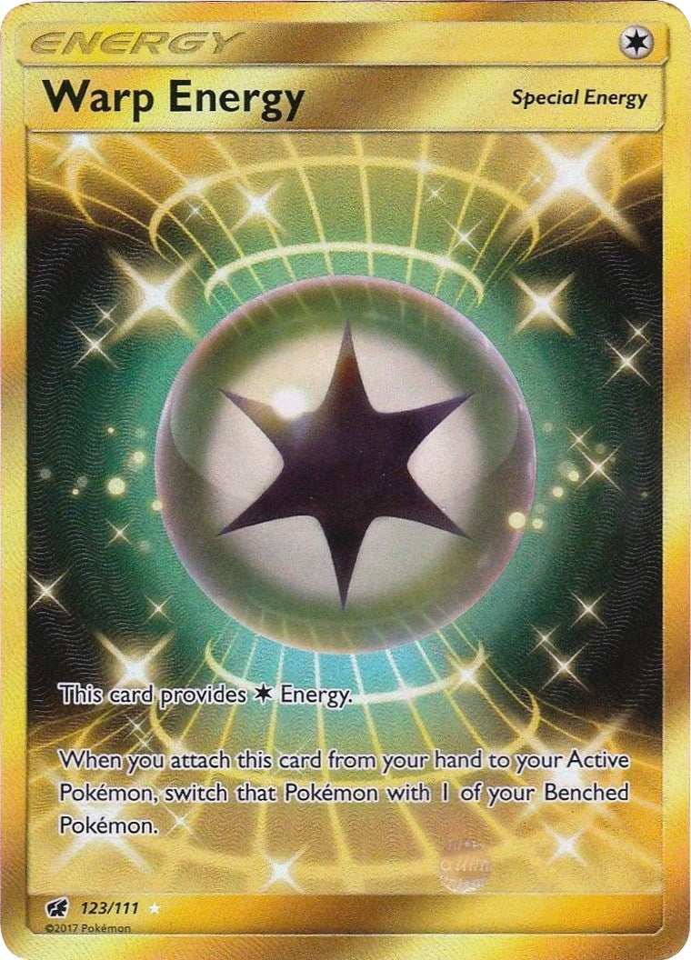 Image for Warp Energy (Secret) (123/111) (SM04) - Pokemon