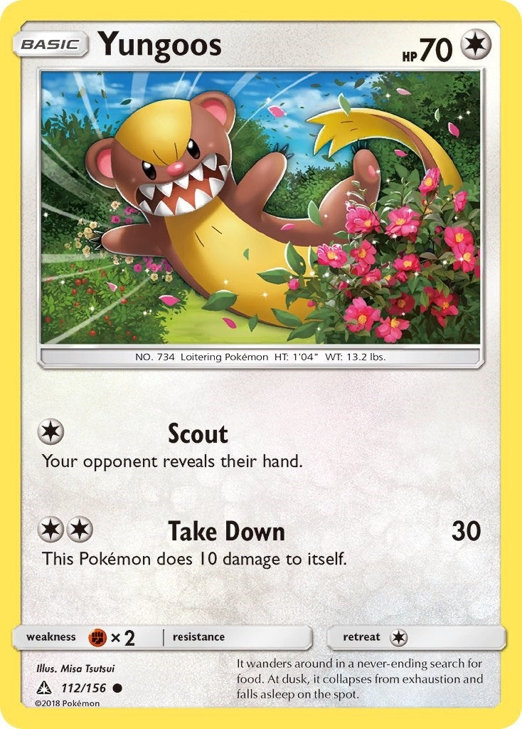 Image for Yungoos (112/156) (SM05) - Pokemon