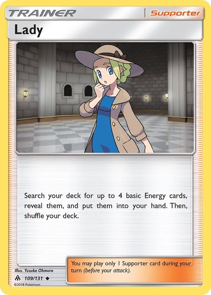 Image for Lady (109/131) (SM06) - Pokemon