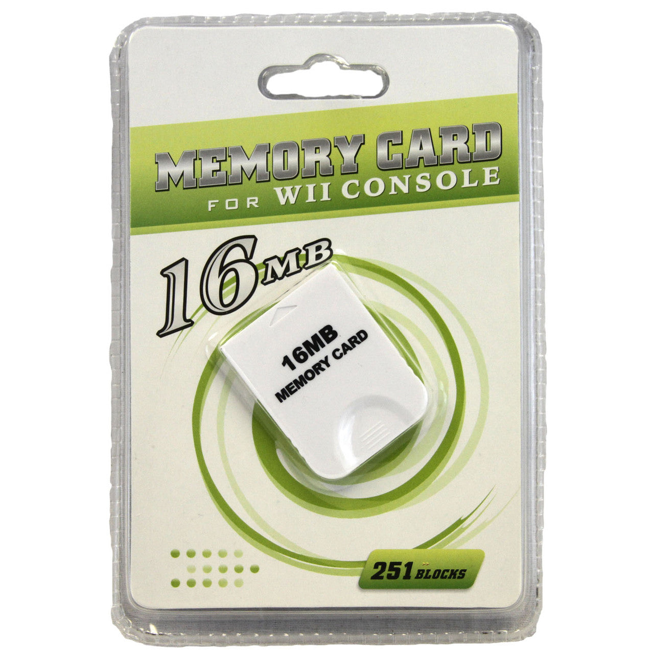 Nintendo Wii Memory Card 8MB-256MB (3rd Party)