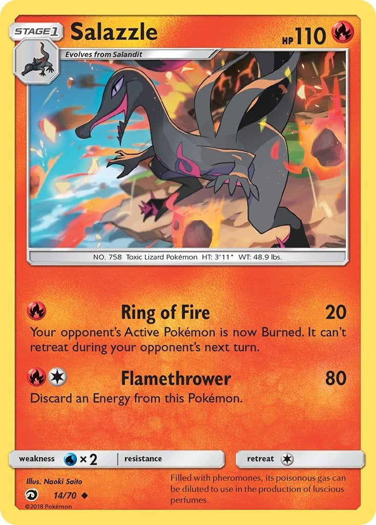 Image for Salazzle (14/70) (DRM) - Pokemon