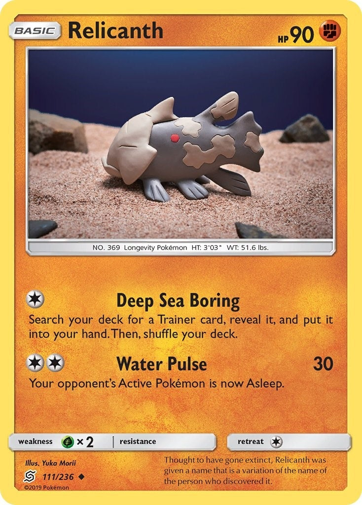 Image for Relicanth (111/236) (SM11) - Pokemon