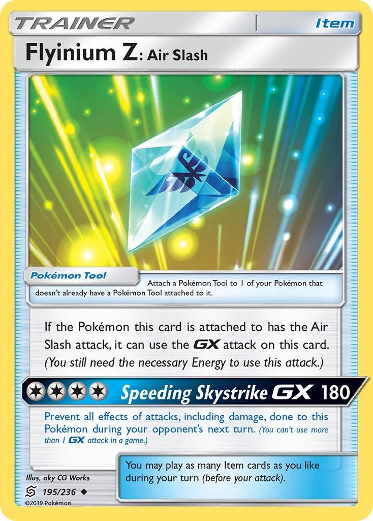 Image for Flyinium Z: Air Slash (195/236) (SM11) - Pokemon