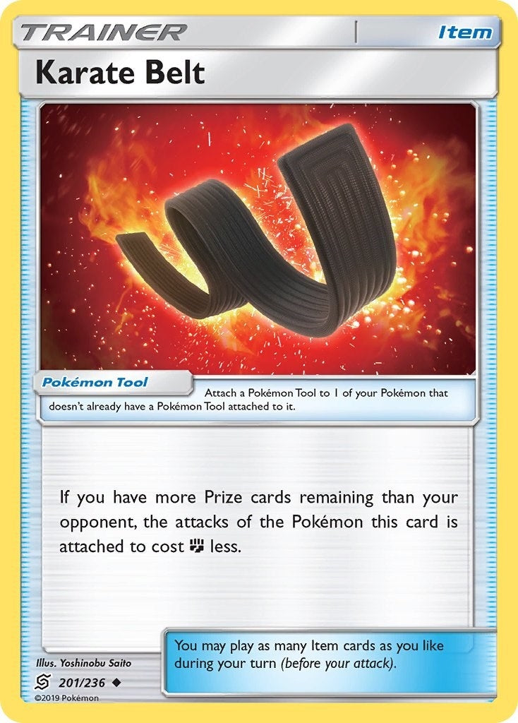 Image for Karate Belt (201/236) (SM11) - Pokemon