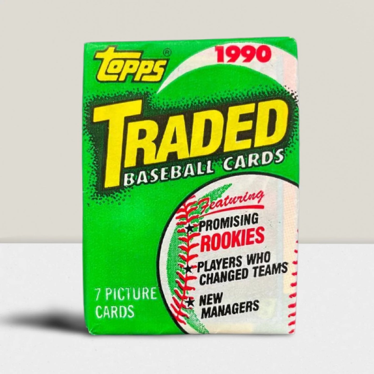 1990 Topps Traded Baseball Cards Pack