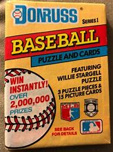 1991 Donruss Baseball Puzzle and Cards Pack