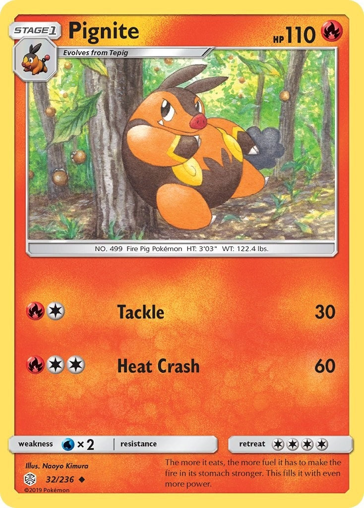 Image for Pignite (32/236) (SM12) - Pokemon