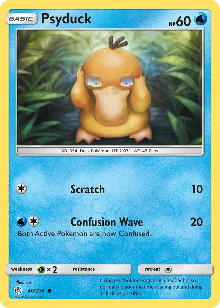 Image for Psyduck (40/236) (SM12) - Pokemon