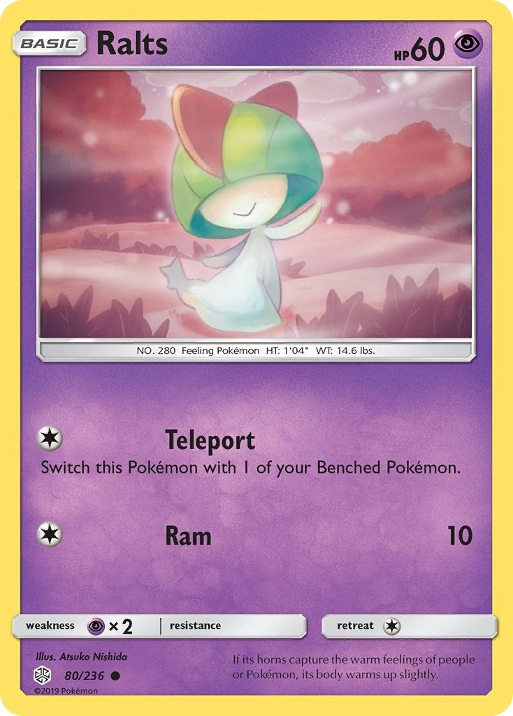 Image for Ralts (80/236) (SM12) - Pokemon