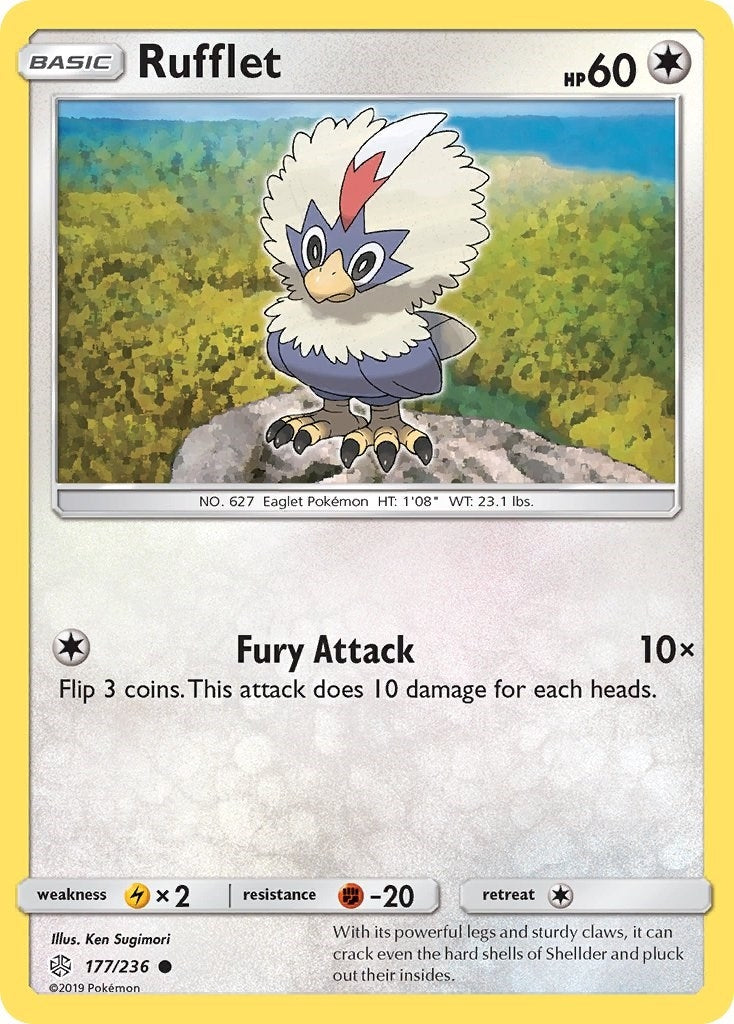 Image for Rufflet (177/236) (SM12) - Pokemon