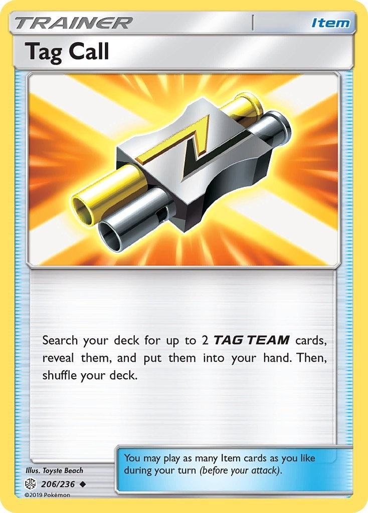 Image for Tag Call (206/236) (SM12) - Pokemon