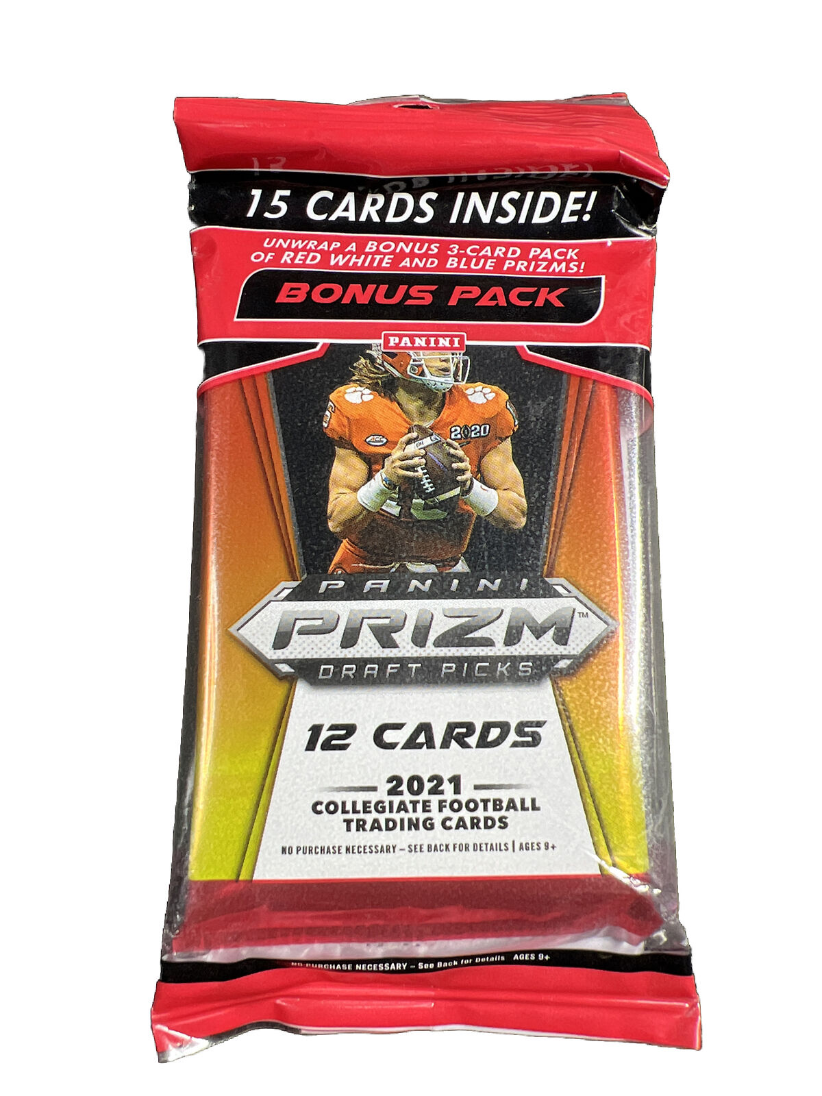 2021 Panini Prizm Draft Picks Football 12 Card Hanger Pack