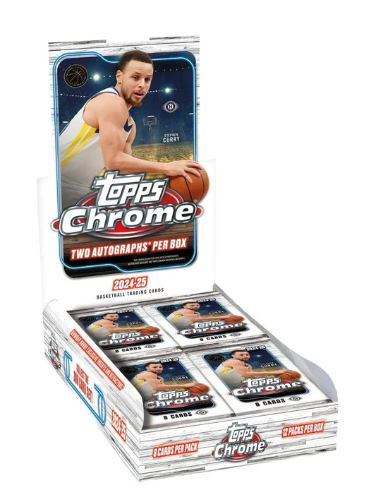 2024-25 Topps Chrome NBA Hobby Pack