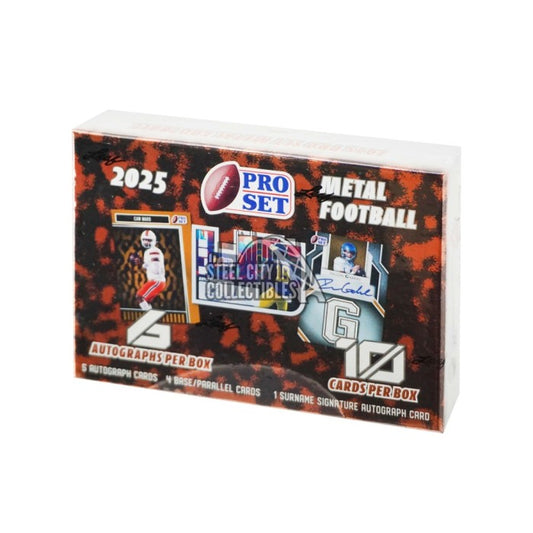 2025 Pro Set Metal Football Box