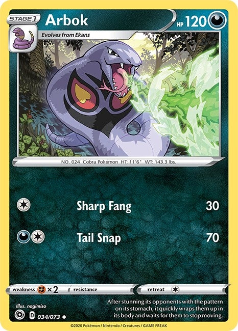 Arbok (34/73) (CHP)