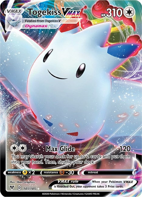 Image for Togekiss VMAX (141/185) (SWSH04) - Pokemon
