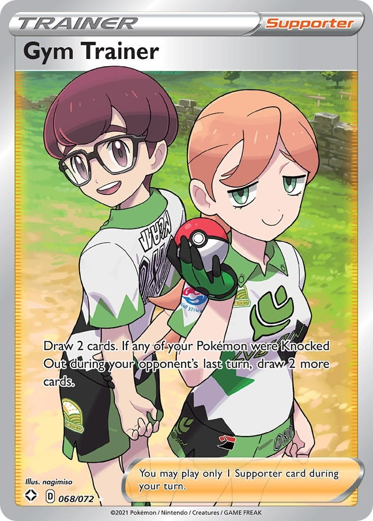 Image for Gym Trainer (Full Art) (068/072) (SHF) - Pokemon
