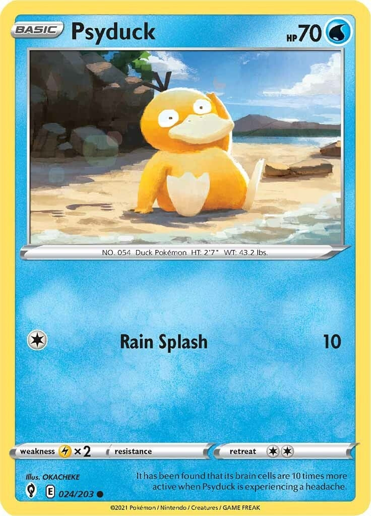 Image for Psyduck (024/203) (SWSH07) - Pokemon