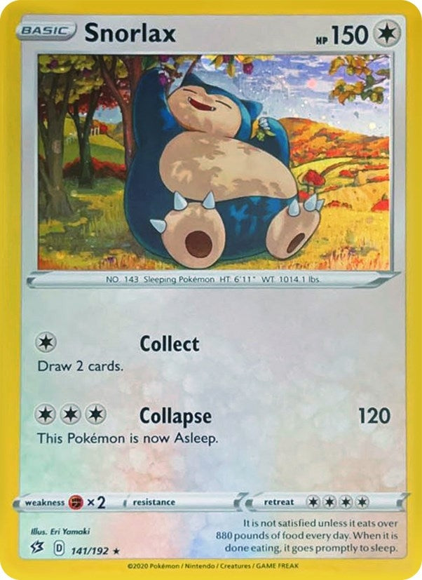 Image for Snorlax - 141/192 (Cosmos Holo) (141/192) (MCAP) - Pokemon
