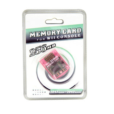 Nintendo Wii Memory Card 8MB-256MB (3rd Party)