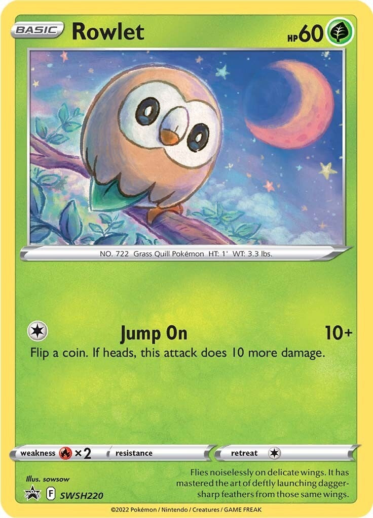 Image for Rowlet - SWSH220 (SWSH220) (SWSD) - Pokemon