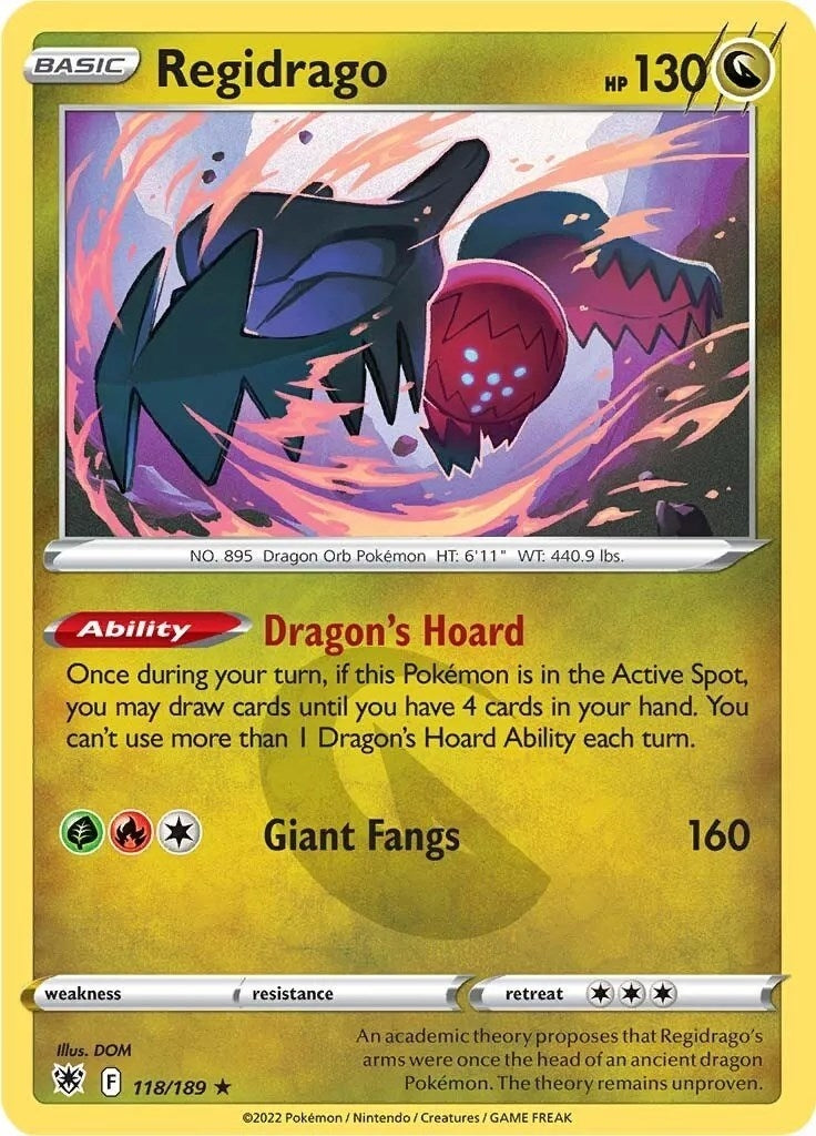 Image for Regidrago (118/189) (SWSH10) - Pokemon