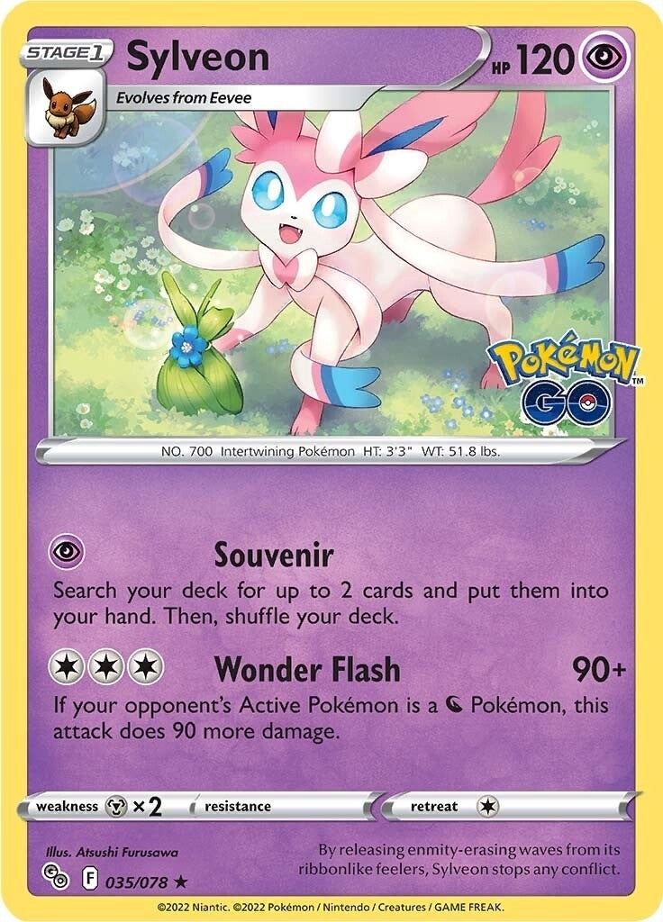 Image for Sylveon (035/078) (PGO) - Pokemon