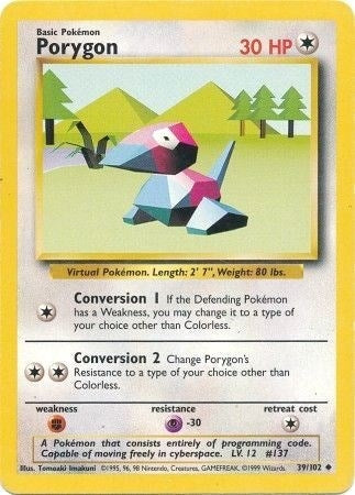 Image for Porygon (039/102) (BS) - Pokemon