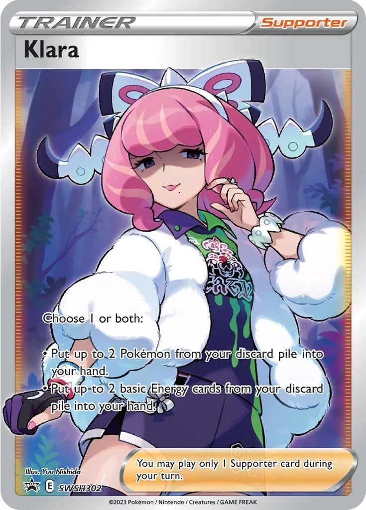 Image for Klara (Full Art) (SWSH302) (SWSD) - Pokemon