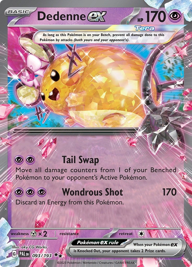 Image for Dedenne ex (093/193) (PAL) - Pokemon