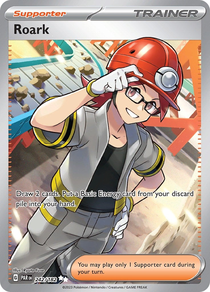 Image for Roark (242/182) (PAR) - Pokemon